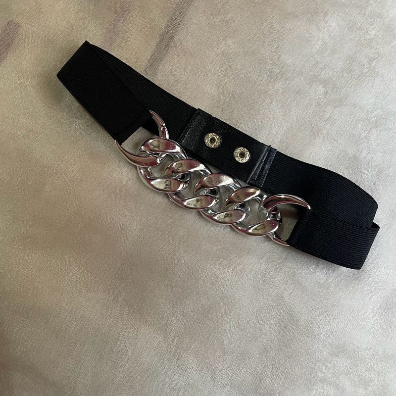 Silver Kpop Hip Belt
