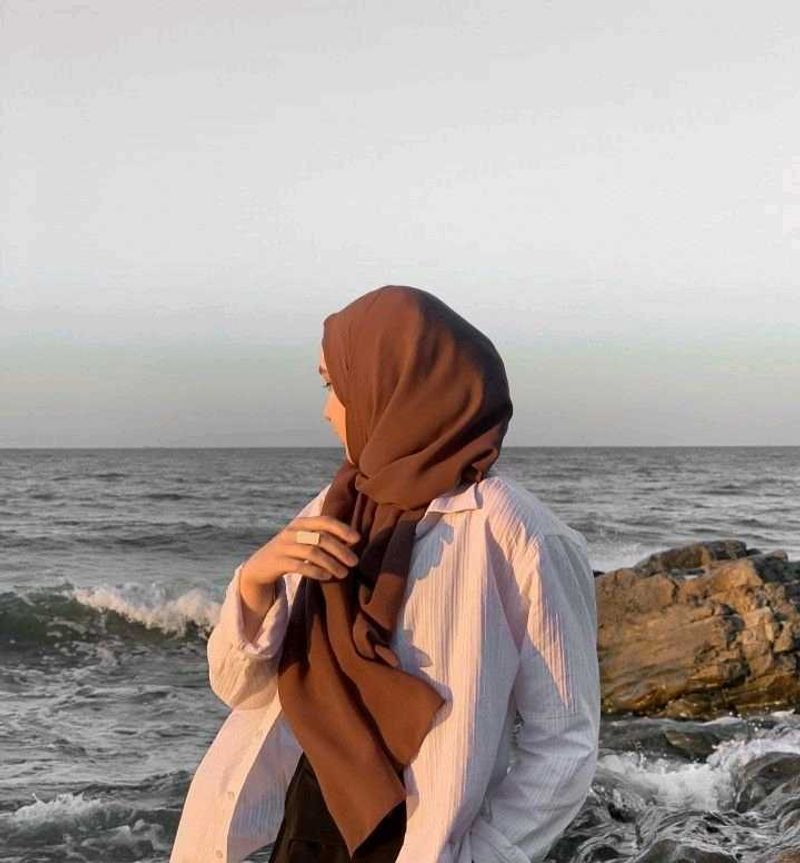 Elegant Brown Hijab