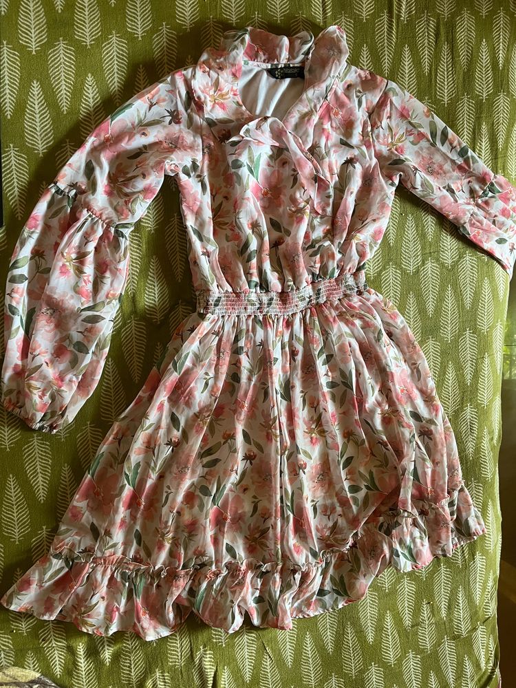 masakali.co Women Fit and Flare MulticolorDress