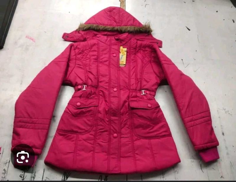 Winter Pink Fancy Women's Jacket Puffer
