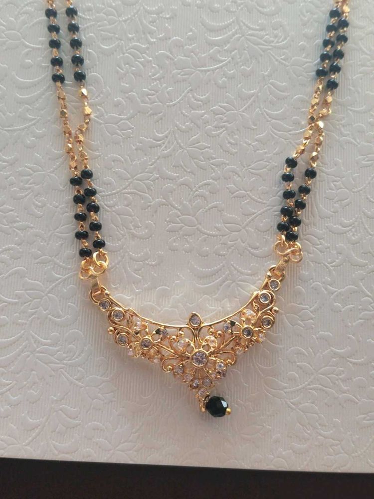 Elegant Gold Plated Mangalsutra