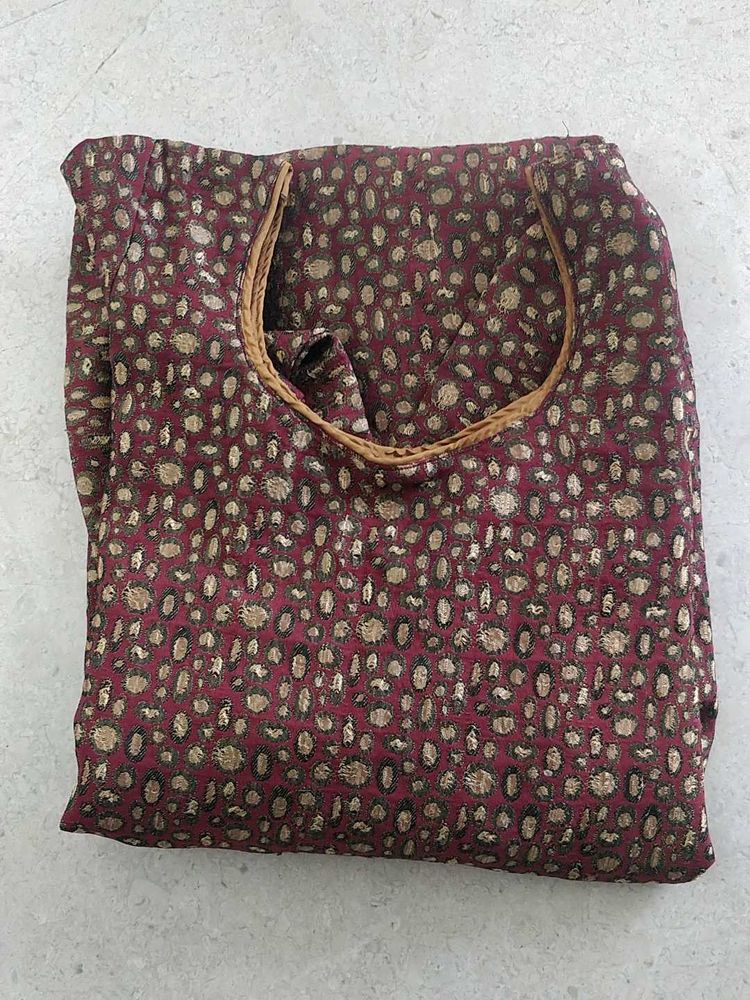 maroon kurta top
