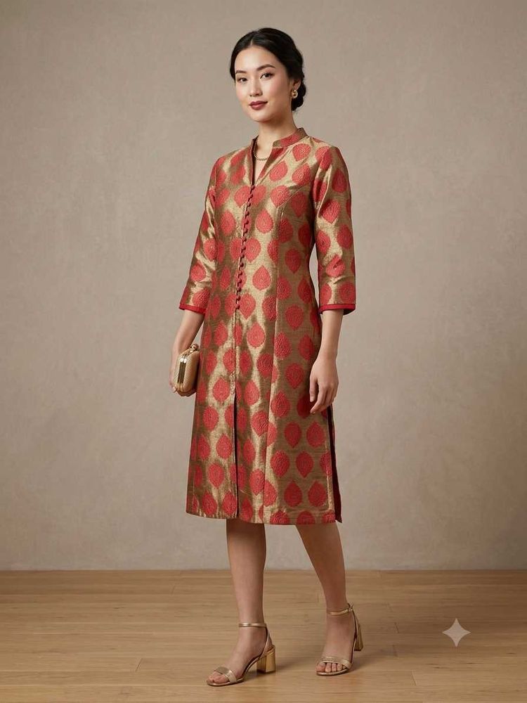 Elegant Brocadei Kurta