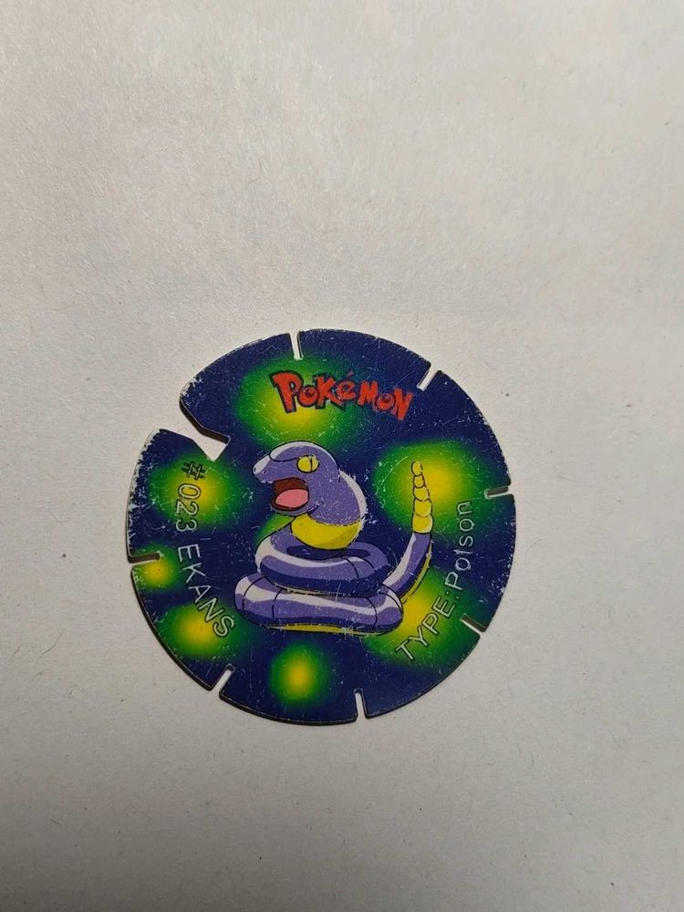 Cheetos Pokemon TAZO Ekans (rare)
