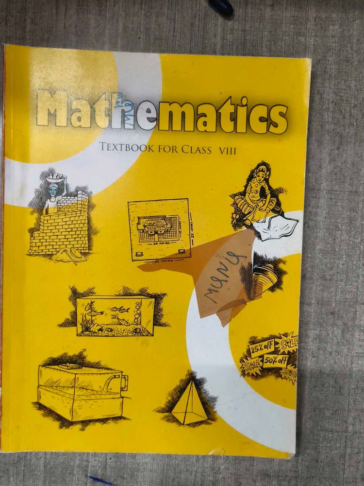 Books > Textbooks | Mathematics Textbook for Class VIII NCERT | Freeup