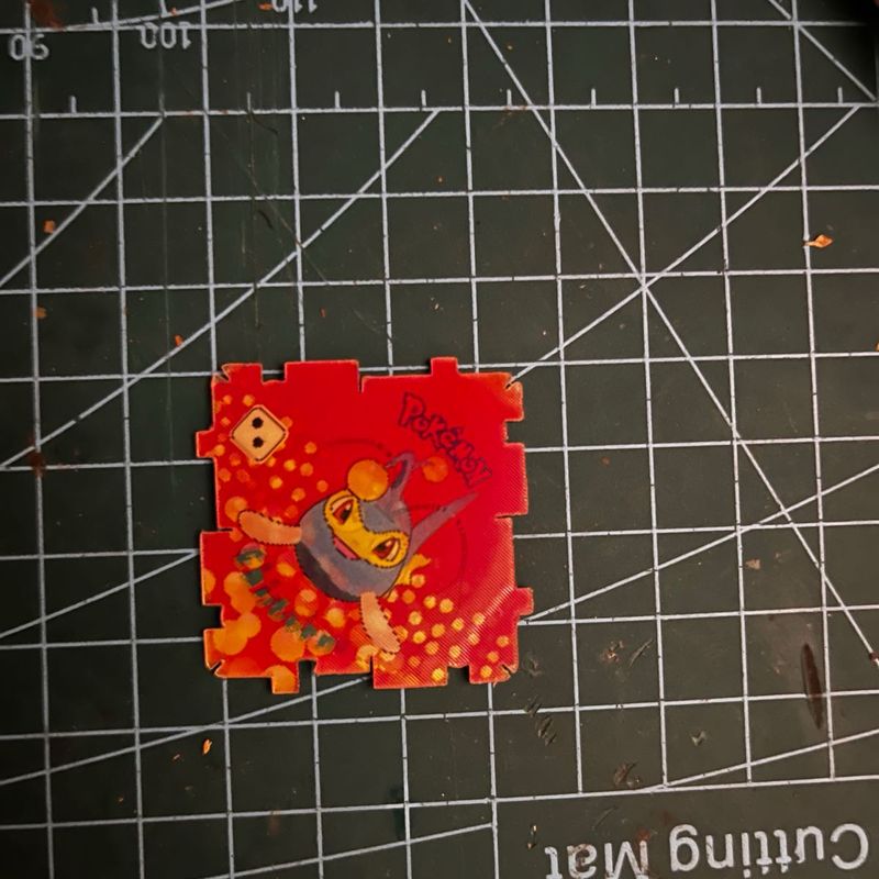 Rare Vintage Lanturn Pokemon 3D card