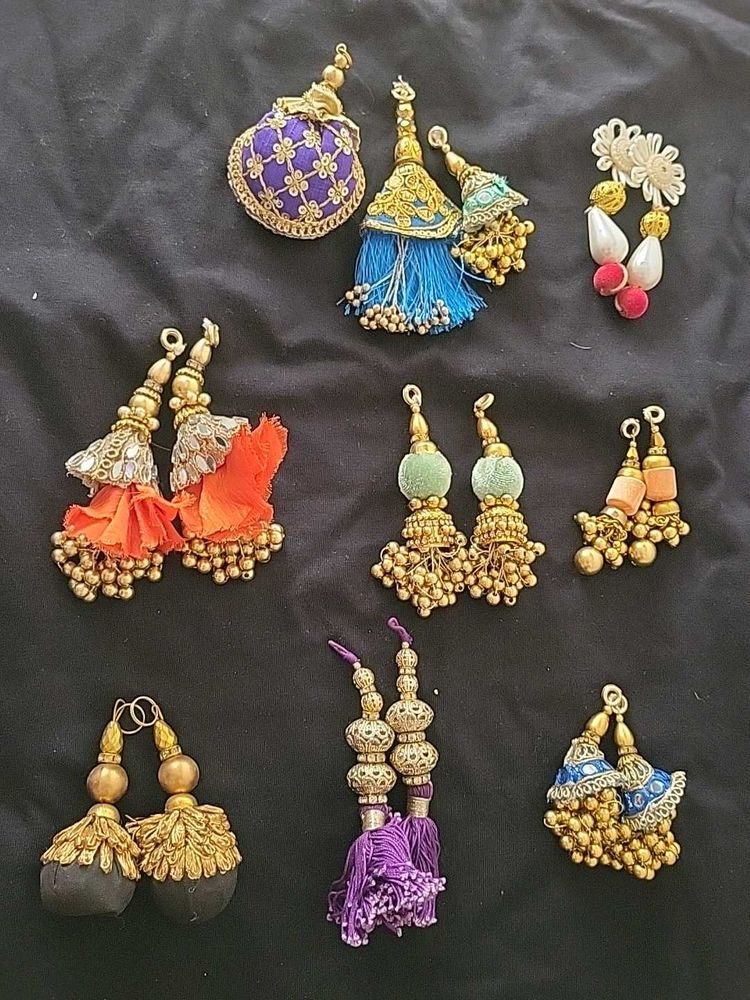 Assorted Decorative Tassels/Blouse hanging