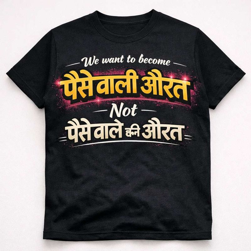 Black Graphic T-Shirt