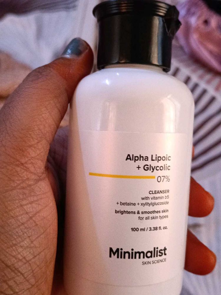 Minimalist Alpha Lipoic + Glycolic Cleanser