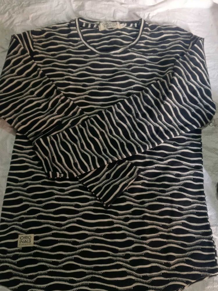 Long Sleeve Striped T-Shirt