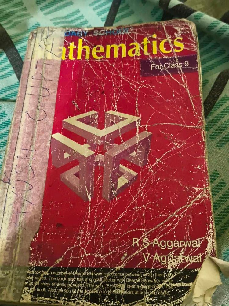 Mathematics for Class 9 by R S Aggarwal