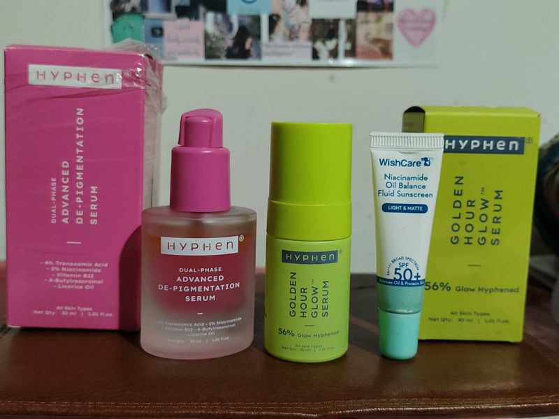 Hyphen Serum combo &amp;free watch