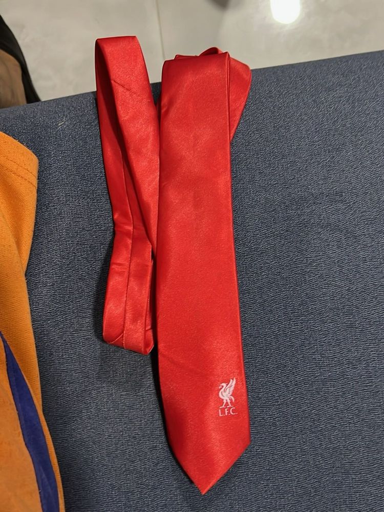Liverpool red tie