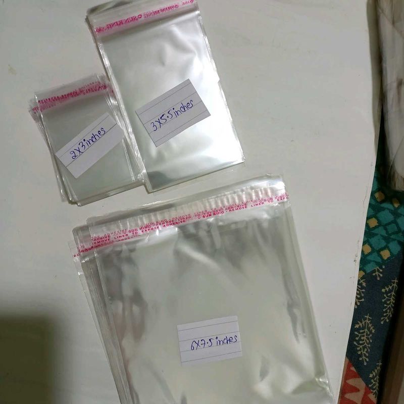 Assorted Resealable Plastic Bags