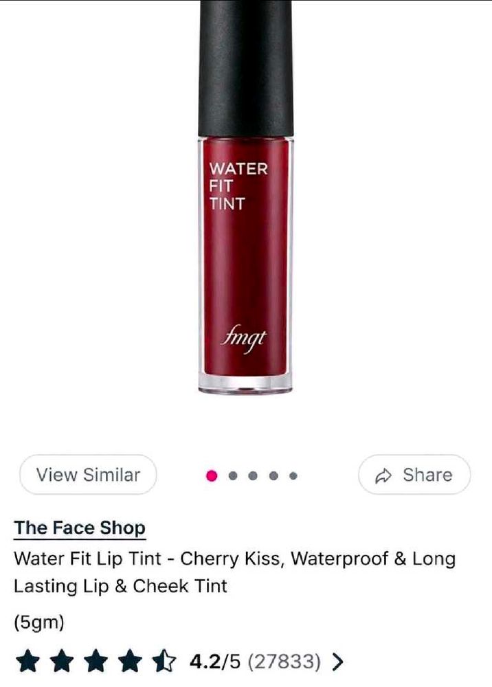 The Face Shop Water Fit Lip Tint