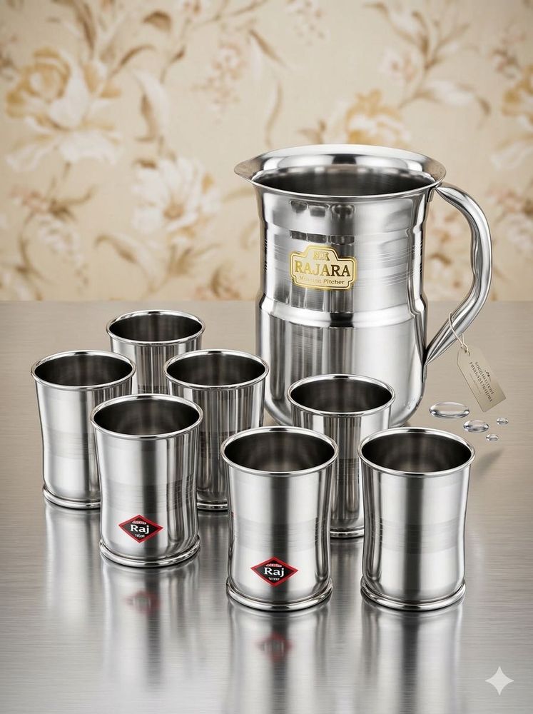 Set of Stainless Steel Tumblers