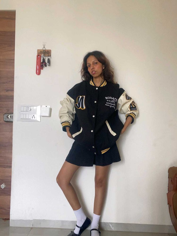 Varsity Bomber Jacket