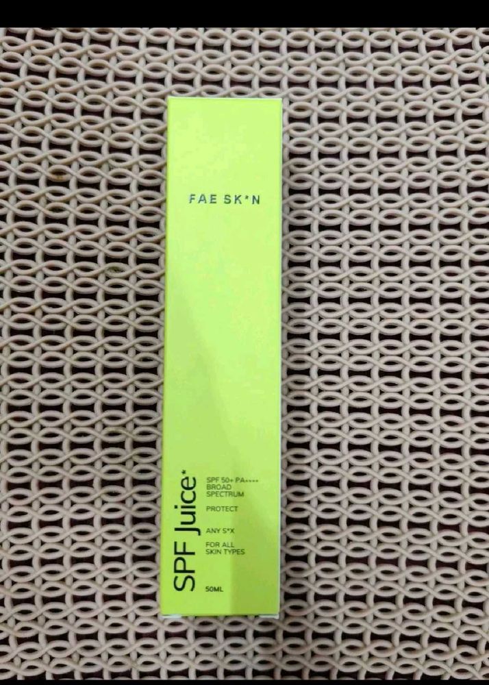 FAE Skin SPF 50 Juice Sunscreen