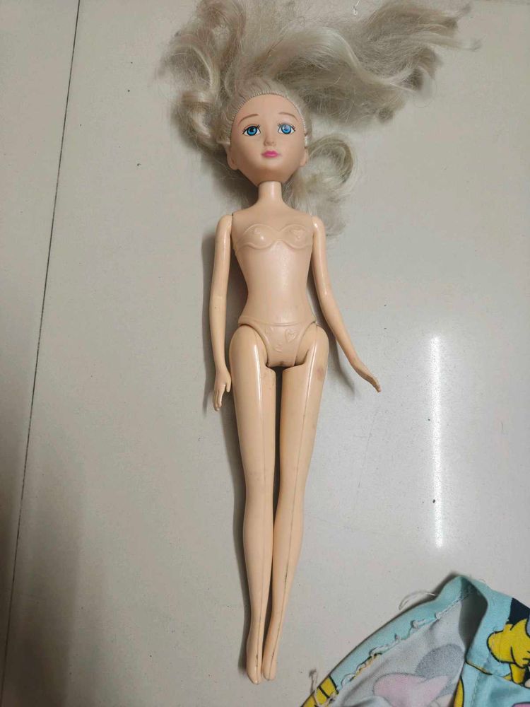 Blonde Doll for Play