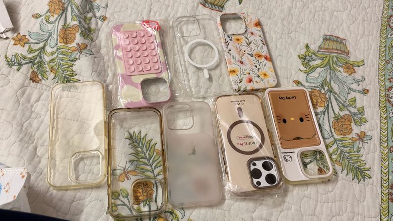 Lot of iPhone Cases 16 pro