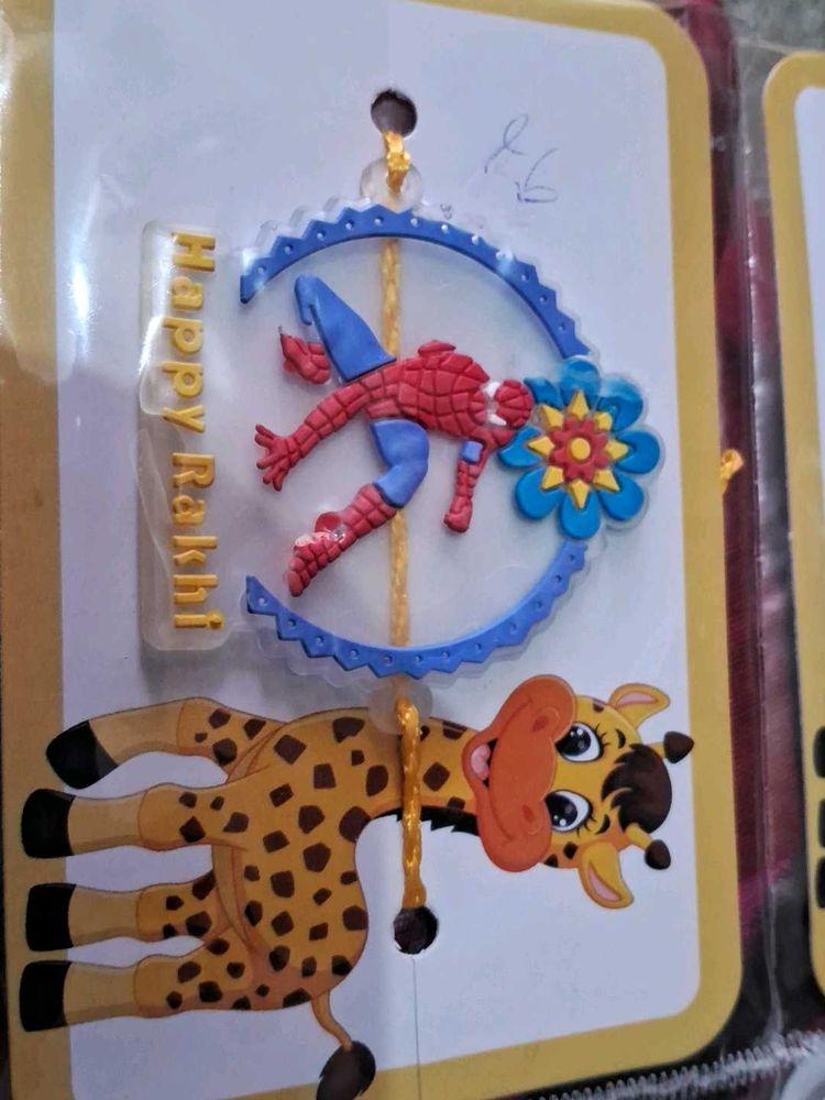 Spiderman  Rakhi for kids set of  6 pc