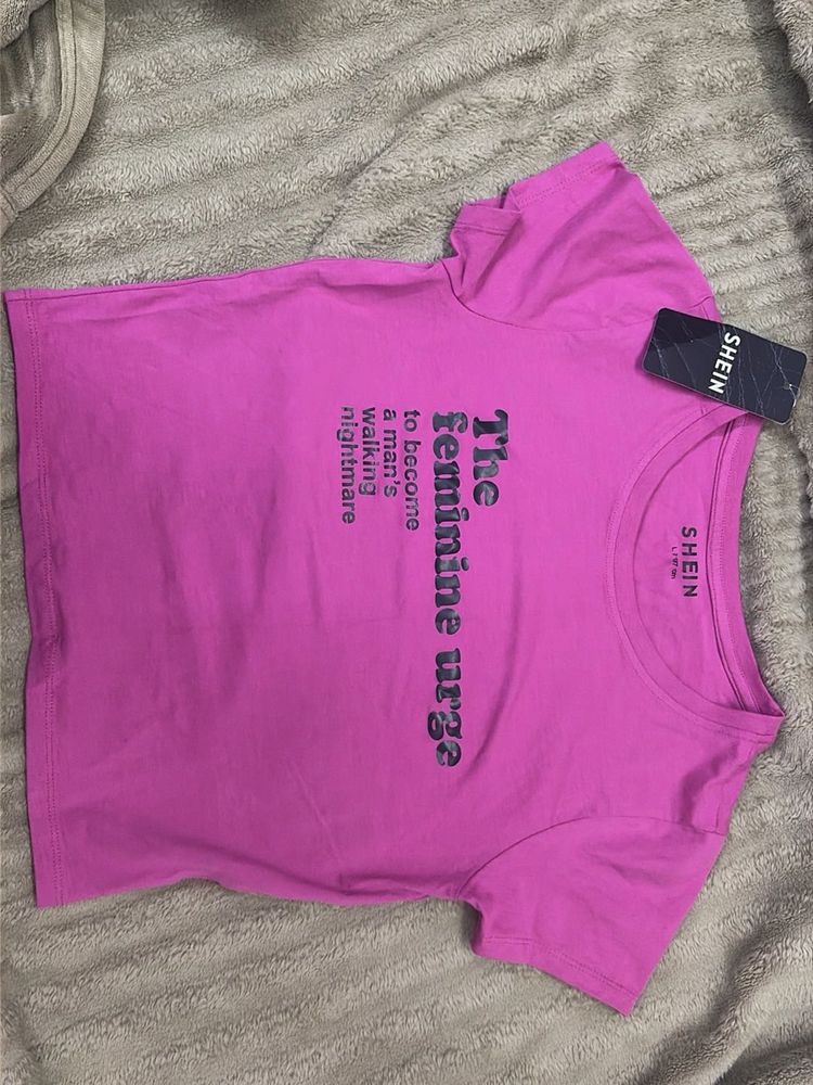 SHEIN Graphic Tee - "The Feminine Urge"