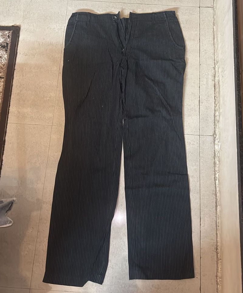 Striped Wide Leg Pants