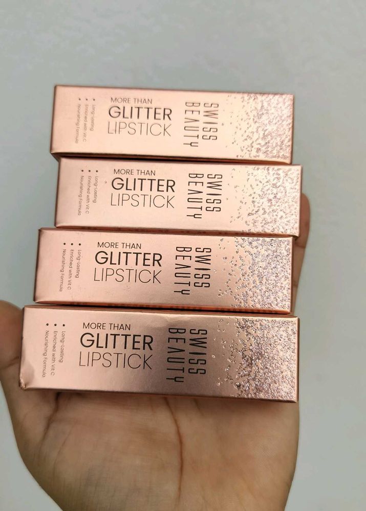 Swiss Beauty Glitter Lipstick