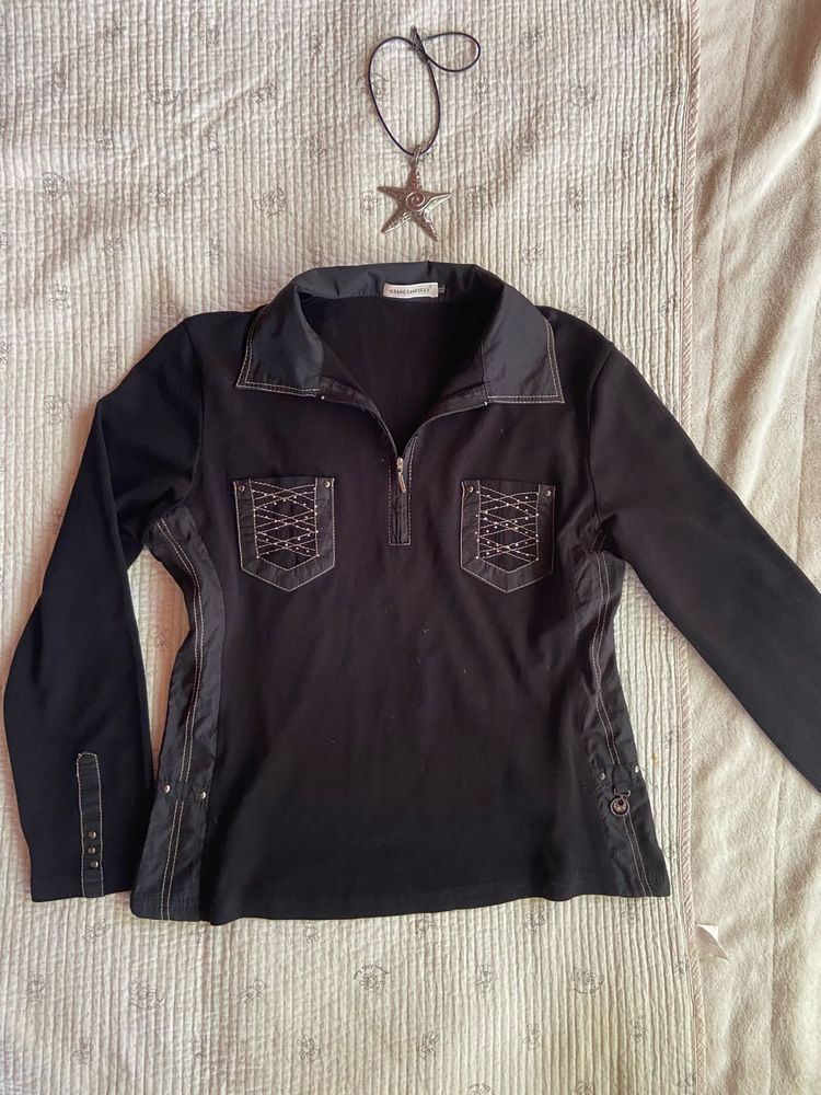 grunge y2k full sleeve top