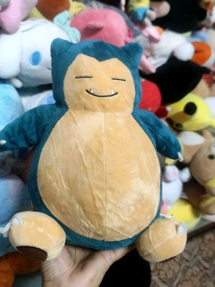 snorlax pokemon plushie