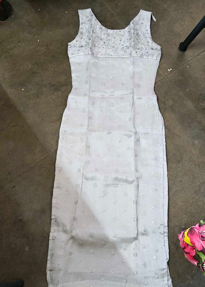 Elegant White Kurta and pants
