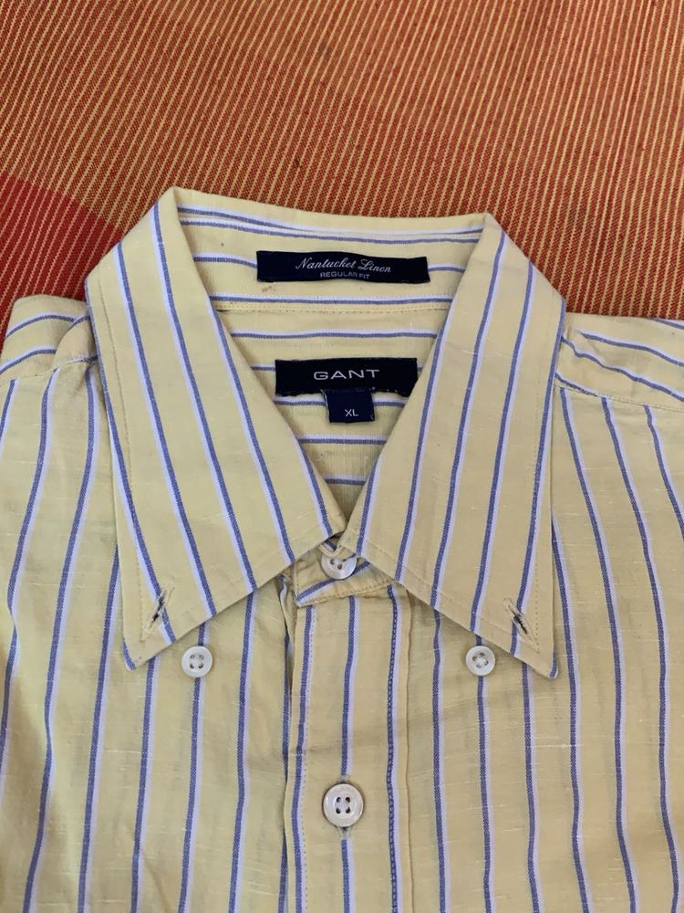 GANT Nantucket Linen Striped Shirt