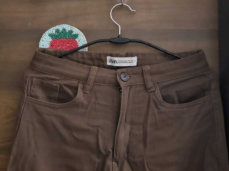Brown cargo pants