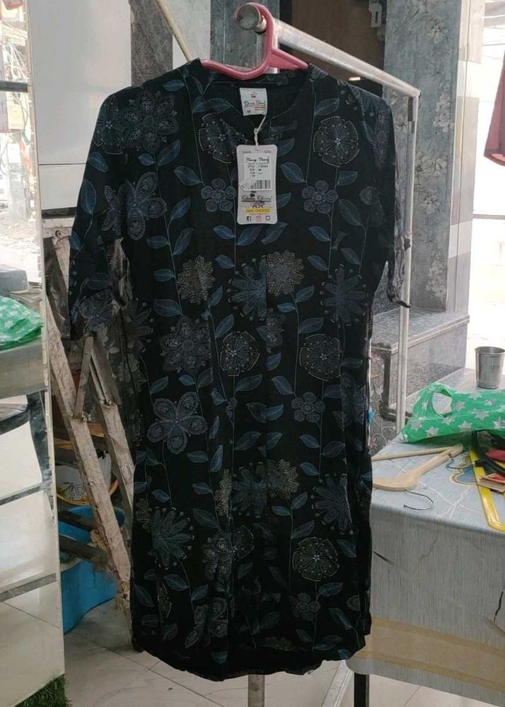 Floral Print Kurta