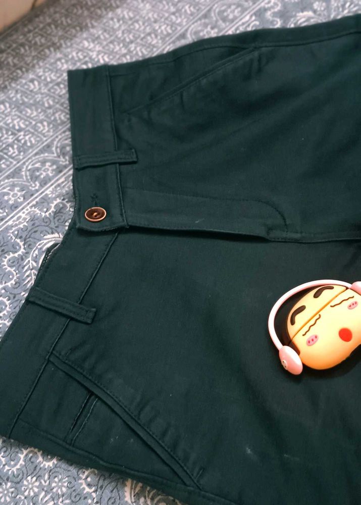 till Green Casual Pants