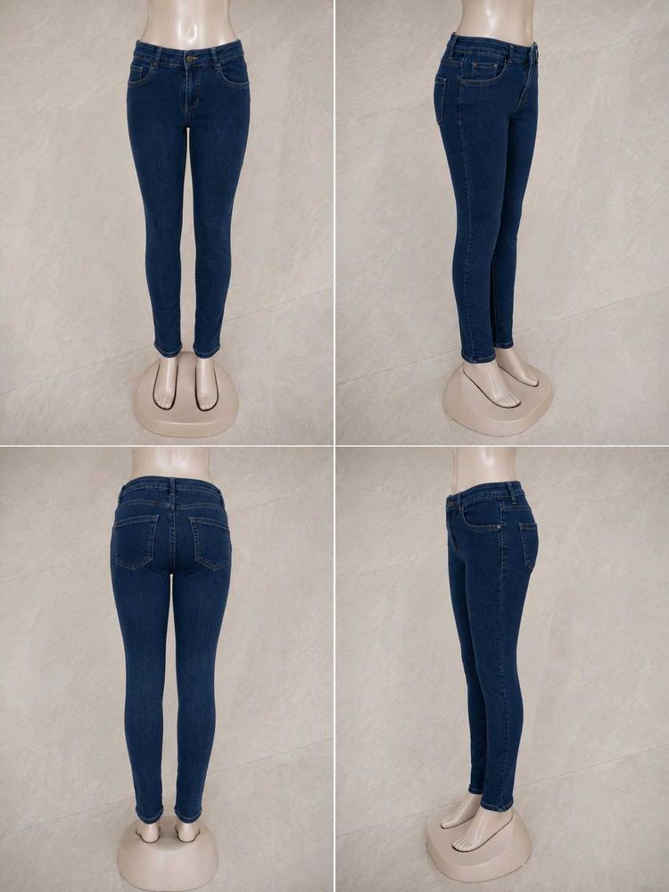 Classic Dark Wash Skinny Jeans