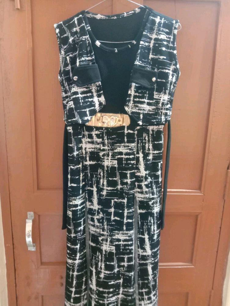 Black One Pice Supper Good Condition As Like New