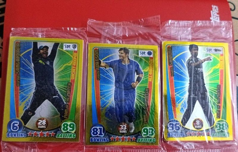 2012 Topps Cricket Attax Packs(3Pkts)