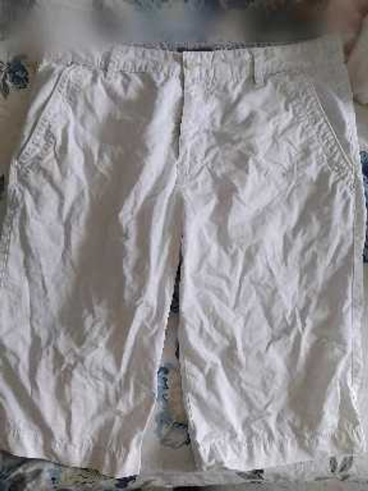 Men's White Chino Shorts