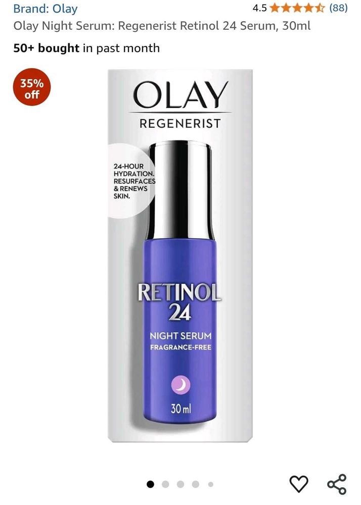 90% Off💥 New Seal Packed Olay Retinol Face Serum