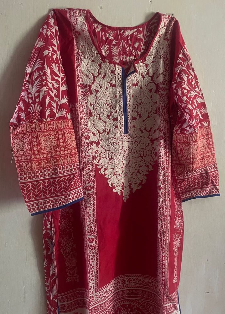 Red Ethnic Kurta ❤️