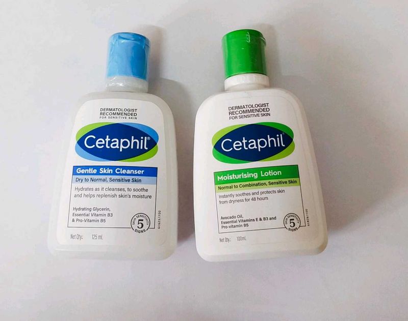 Cetaphil Gentle Skin Cleanser + Moisturiser