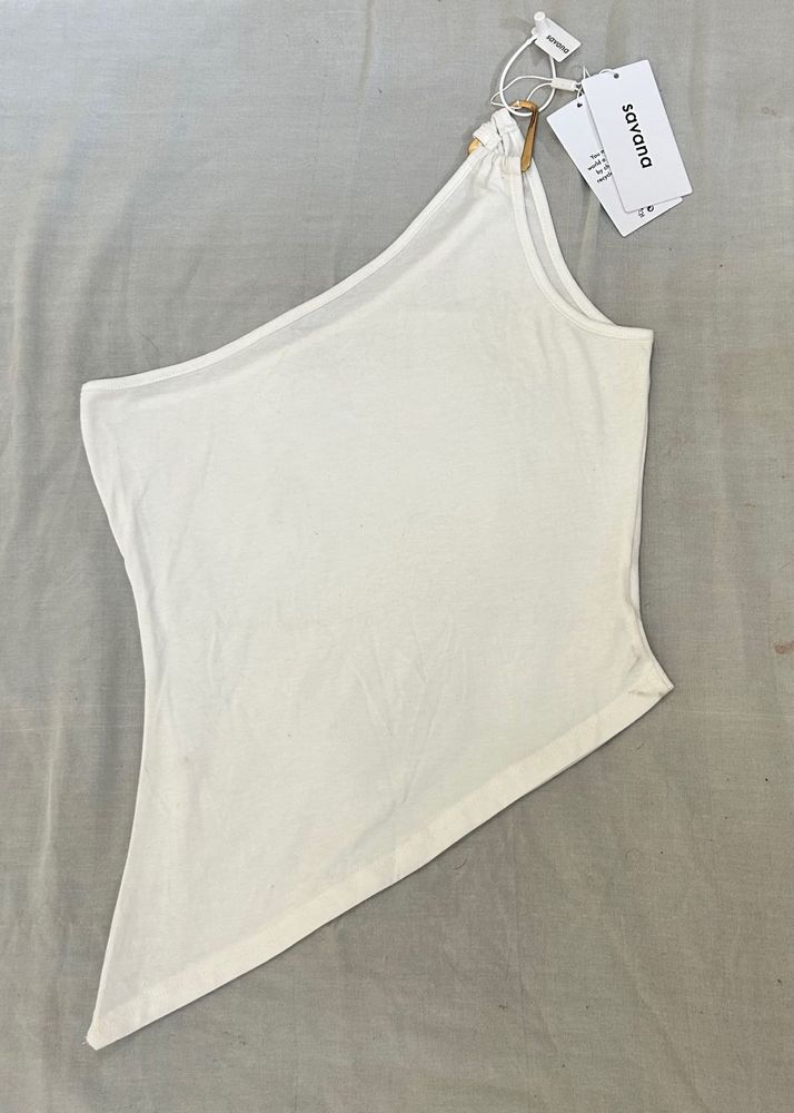 Savana One-Shoulder Top