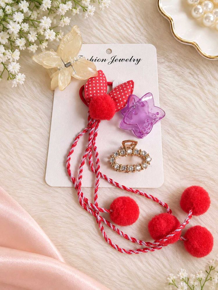 cute hair accessories pack of 4