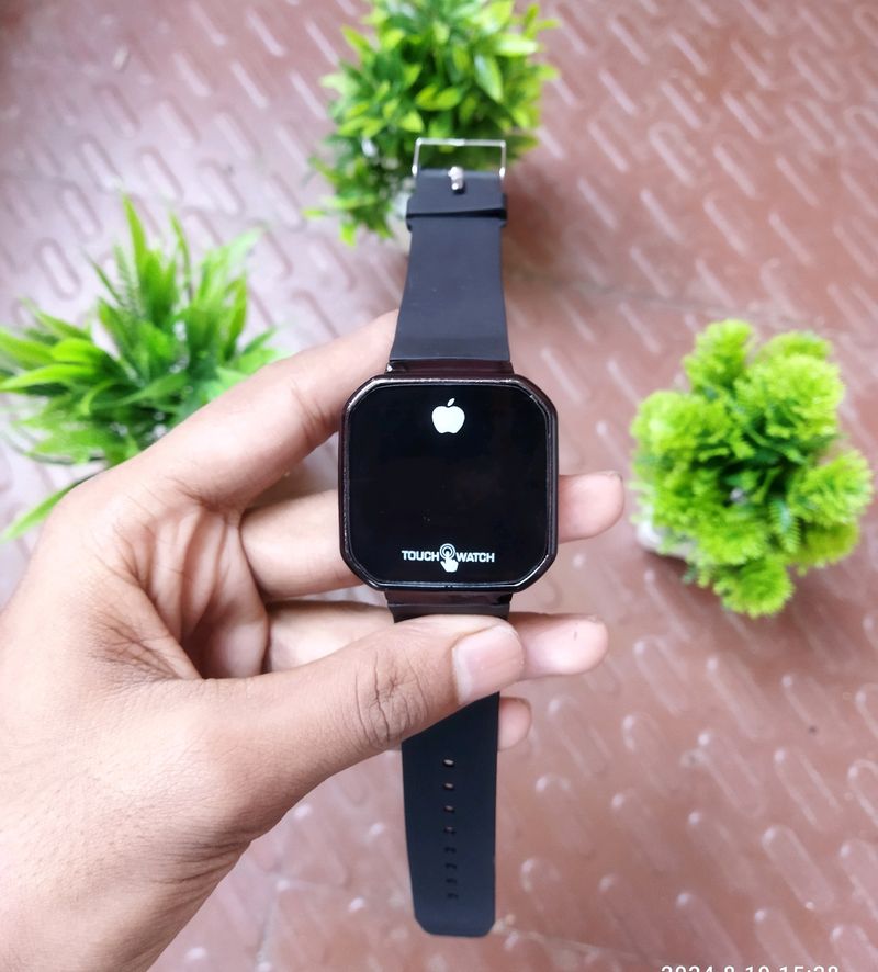 Gadgets > Fitness Gadgets | Black Smart Touch Screen Watch | Freeup