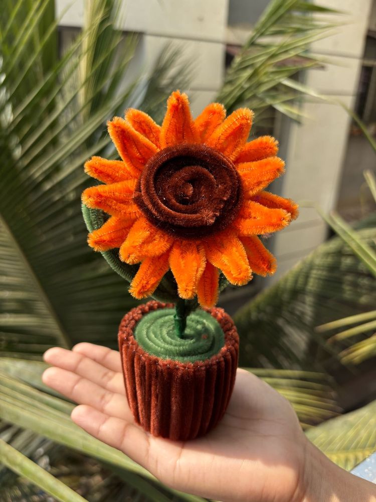 Adorable Handmade Sunflower Decoration