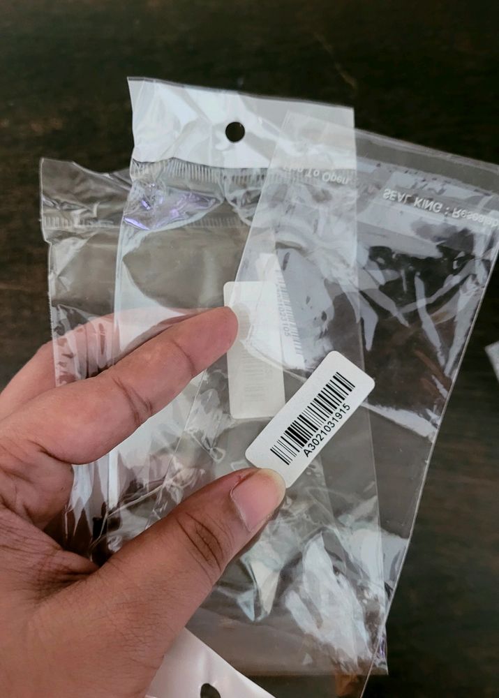 250 Pcs Medium Size Used Packing Plastic Bags