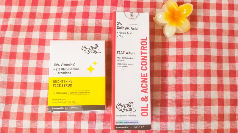 Chemist at Play vitamin C Serum &amp; Face W
