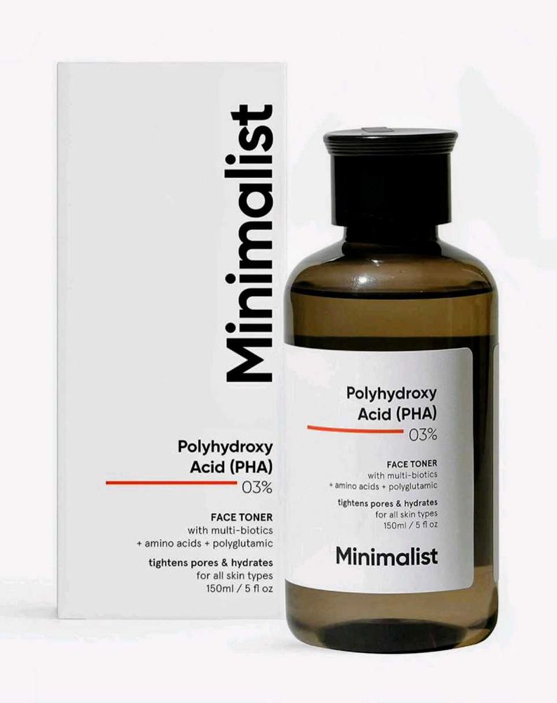 Minimalist PHA Toner
