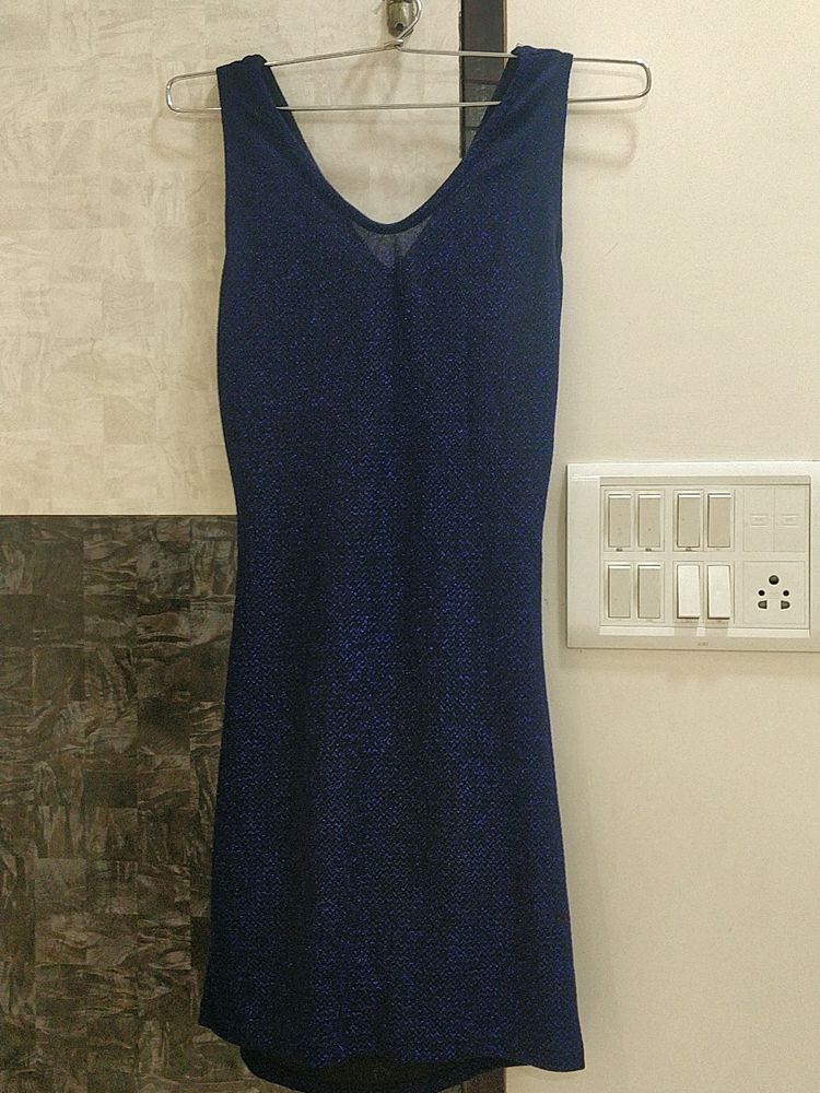 DARK BLUE SHIMMERY 1 PIECE